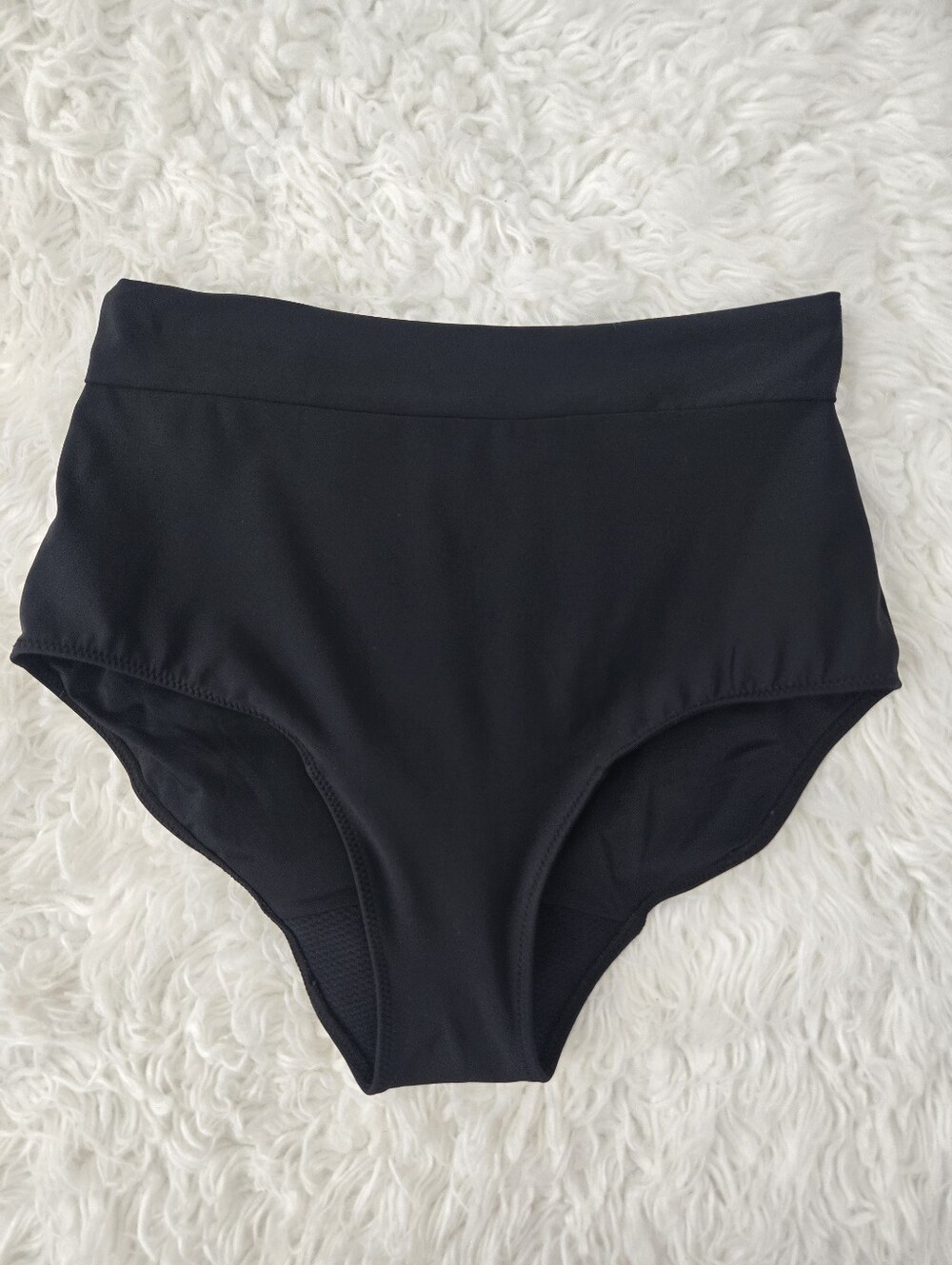 Modibodi Light-Moderate protection period underwear. Black. Size Large